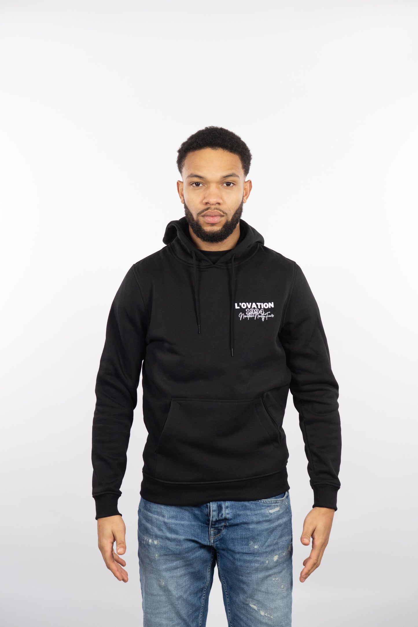 L'OVATION SIGNATURE HOODIE SCHWARZ