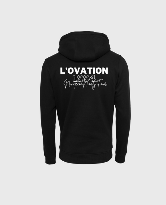 L'OVATION SIGNATURE HOODIE SCHWARZ