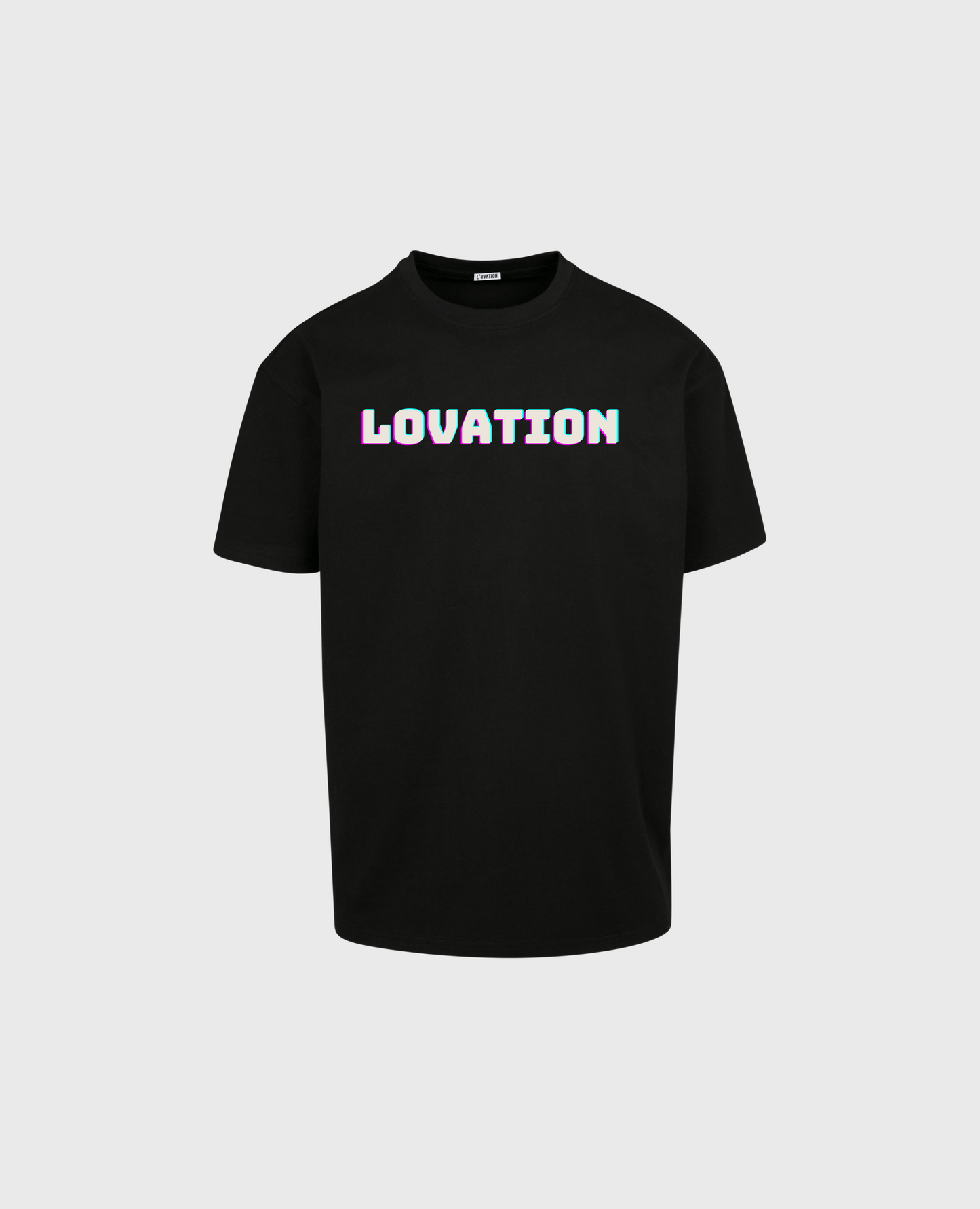 LOVATION 3D T-SHIRT BLACK